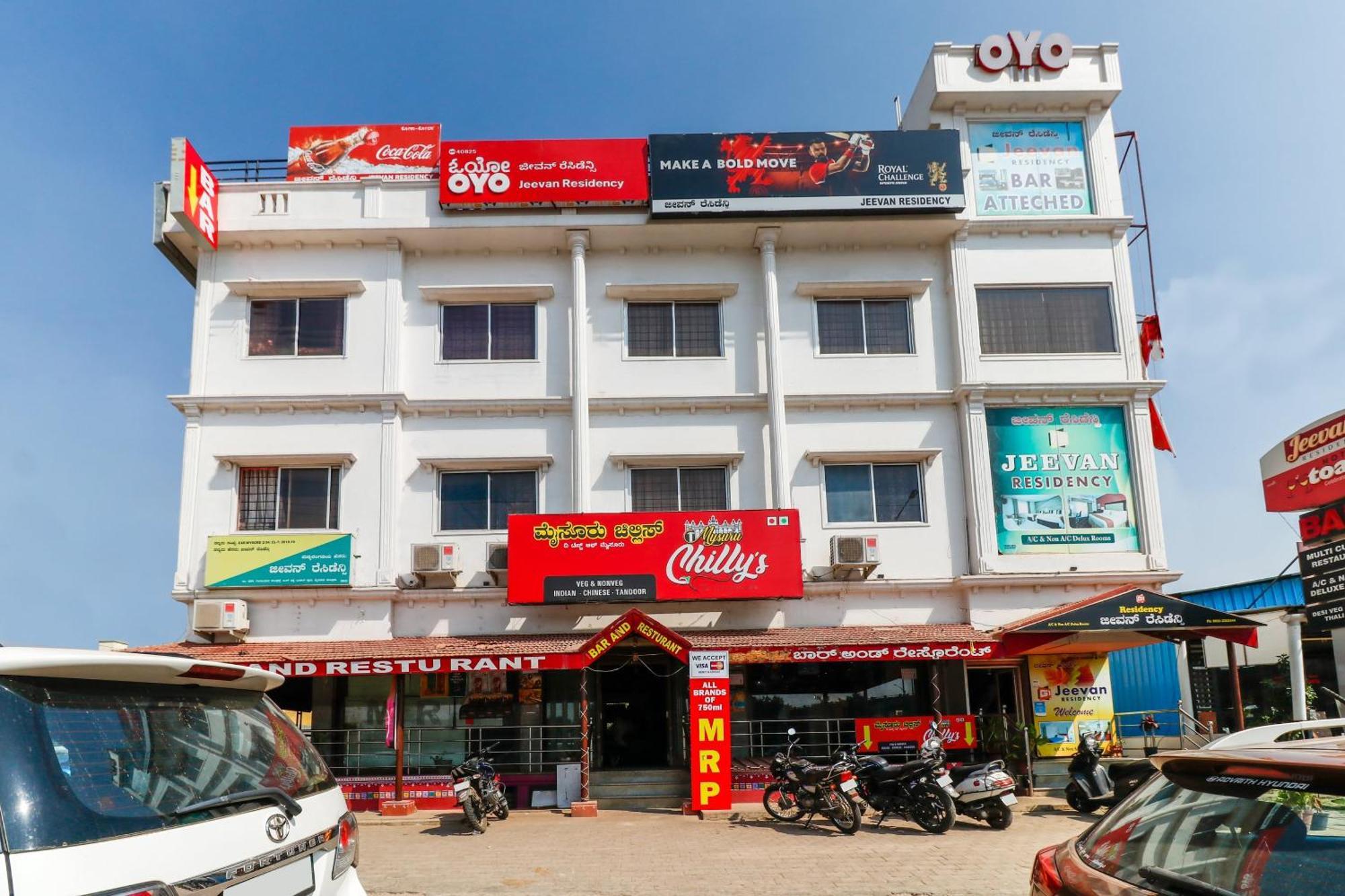Hotel O Jeevan Residency Mysore Bagian luar foto